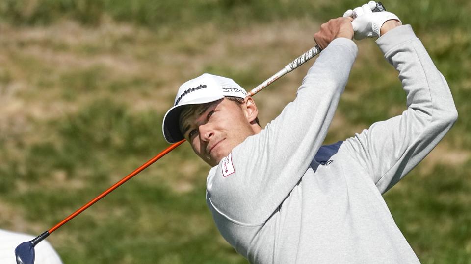 Rasmus Højgaard viste stabilt golfspil i Sydafrika torsdag. (Arkivfoto). <i>Michel Euler/Ritzau Scanpix</i>