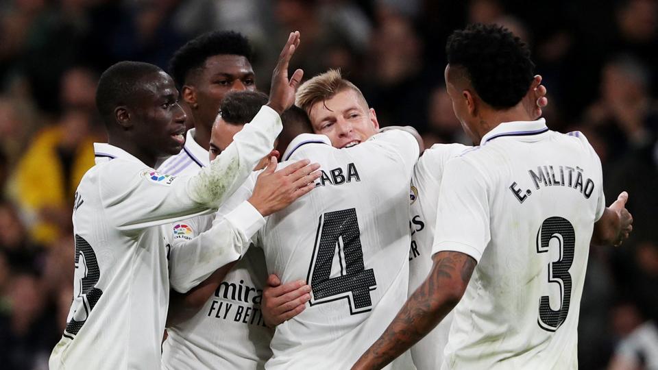 Torsdagens møde med Cadiz var Real Madrids sidste kamp inden VM-pausen. <i>Violeta Santos Moura/Reuters</i>