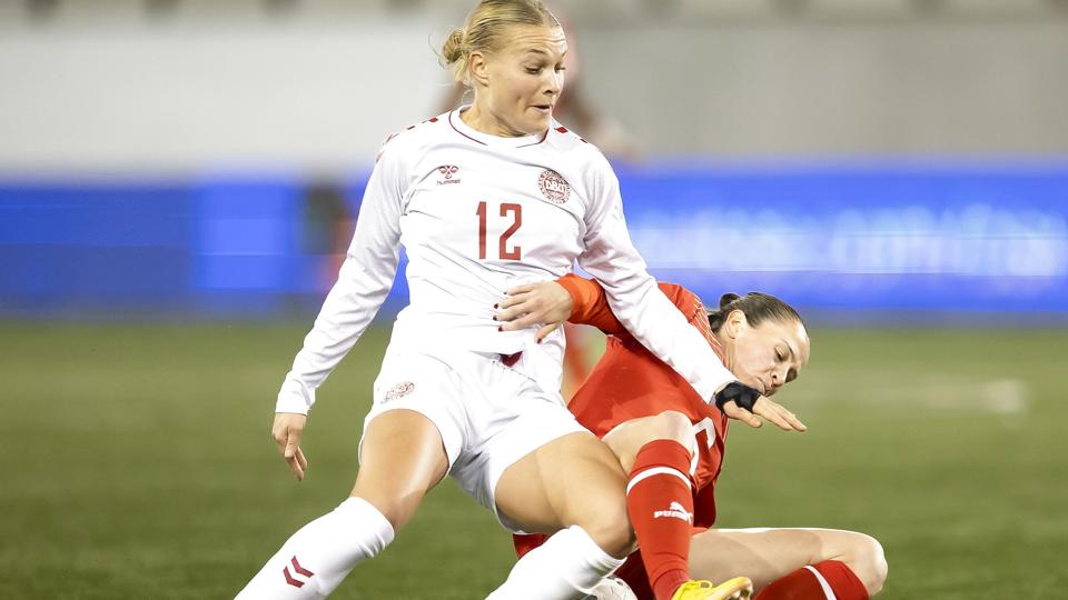 Danmark slog fredag Schweiz med 2-1. <i>Michael Buholzer/Ritzau Scanpix</i>