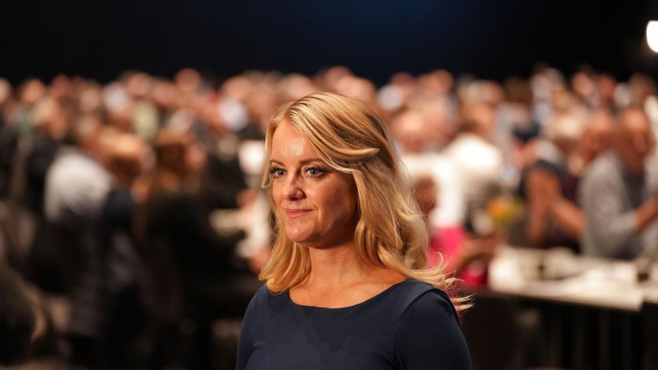 Nye Borgerlige holder lørdag årsmøde i Kastrup ved København. <i>Emil Helms/Ritzau Scanpix</i>