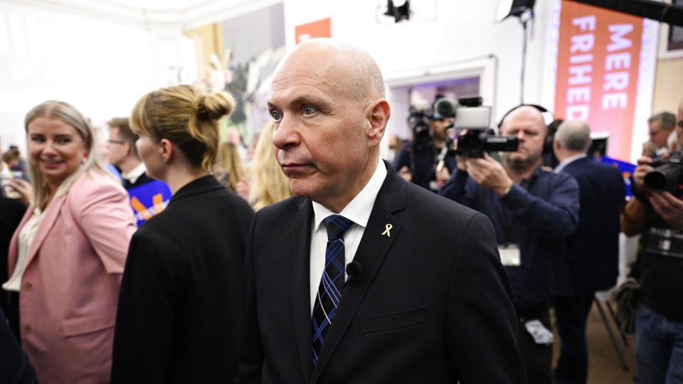 Søren Gade (V) bliver efter alt at dømme ny formand for Folketinget. Et bredt flertal støtter ham som kandidat til posten. (Arkivfoto). <i>Philip Davali/Ritzau Scanpix</i>