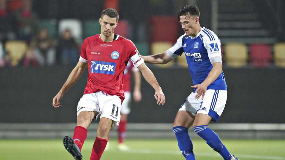 Nicklas Helenius og Silkeborg har haft et stramt program i efteråret. <i>Henning Bagger/Ritzau Scanpix</i>
