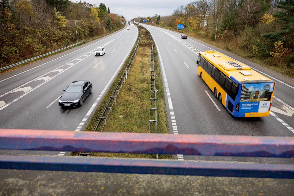 Der er ønske om en ny motorvejsbro over E45. <i>Foto: Henrik Bo</i>