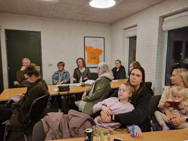 Søndag bød på borgermøde i Vester Hornum. <i>Privatfoto: Camilla Overvad Laursen</i>