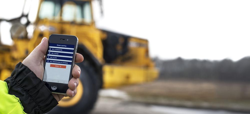 En stort del av dagens pappershantering kan ersättas av smarta telefoner och andra digitala verktyg som vi bär med oss i vardagen, hävdar Kubicom som erbjuder digital förmedling av maskin- och transporttjänster. En stort del av dagens pappershantering kan ersättas av smarta telefoner och andra digitala verktyg som vi bär med oss i vardagen, hävdar Kubicom som erbjuder digital förmedling av maskin- och transporttjänster.