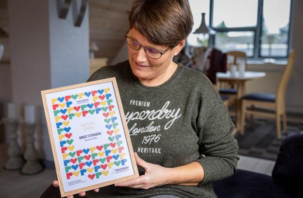 Birgit Stensbak arbejder som pædagog i Børnehuset Kilden. <i>Foto: Martél Andersen</i>
