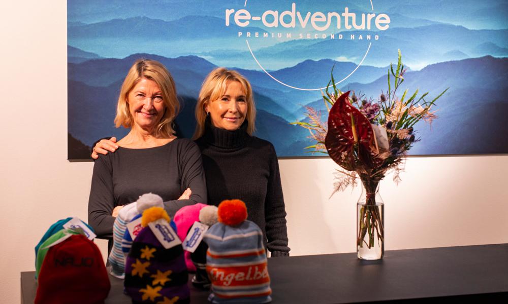 Kicki Olivensjö och Jenny Kask ligger bakom Re-adventure vars första fysiska butik öppnade 2020 i Västermalmsgallerian.