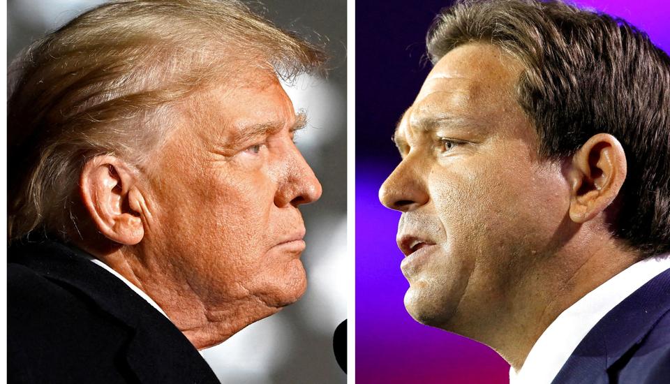 Floridas guvernør, 44-årige Ron DeSantis, spår bedre chancer for at vinde præsidentvalget end Donald Trump af bookmaker. (Arkivfoto). <i>Gaelen Morse/Reuters</i>