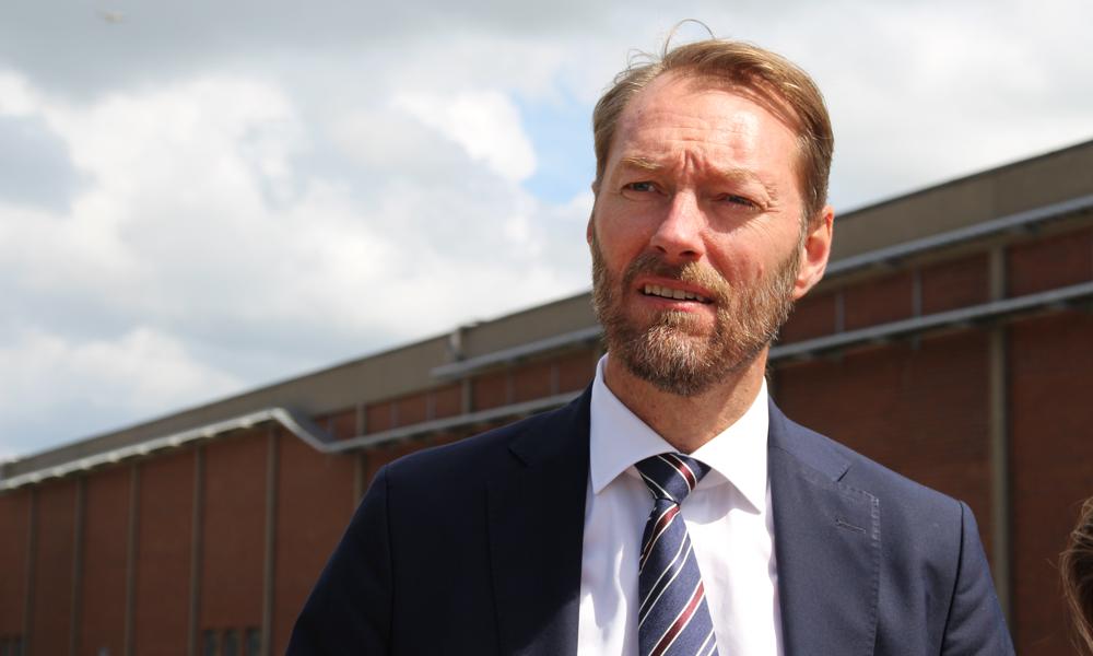 Fredrik Emilson, vd för Enviro Fredrik Emilson, vd för Enviro