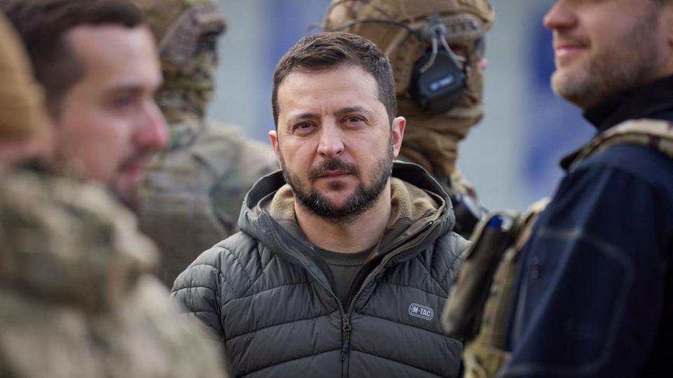 Volodymyr Zelenskyj siger, at det nu er tid til at handle for Nato. (Arkivfoto). <i>Handout/Ritzau Scanpix</i>