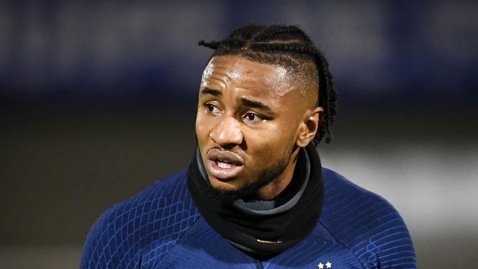 Christopher Nkunku er ikke med på det franske VM-hold, der onsdag flyver til Qatar onsdag. <i>Bertrand Guay/Ritzau Scanpix</i>