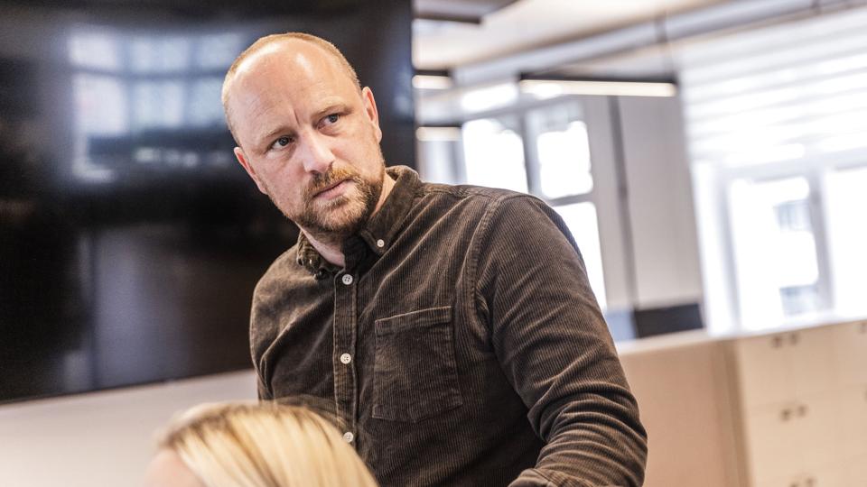 Ansvarshavende chefredaktør på Ekstra Bladet, Knud Brix, fortæller til Mediawatch, at 15 stillinger skal udliciteres til et bureau. (Arkivfoto). <i>“lafur Steinar Rye Gestsson/Ritzau Scanpix</i>