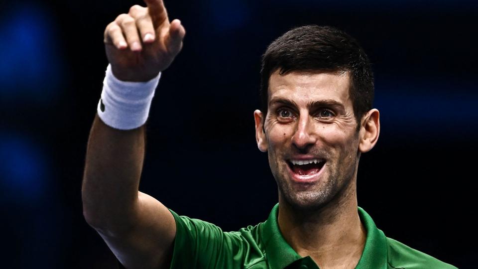Novak Djokovic bekræftede onsdag, at han har fået visum til at rejse til Melbourne for at deltage i Australian Open i januar. <i>Marco Bertorello/Ritzau Scanpix</i>
