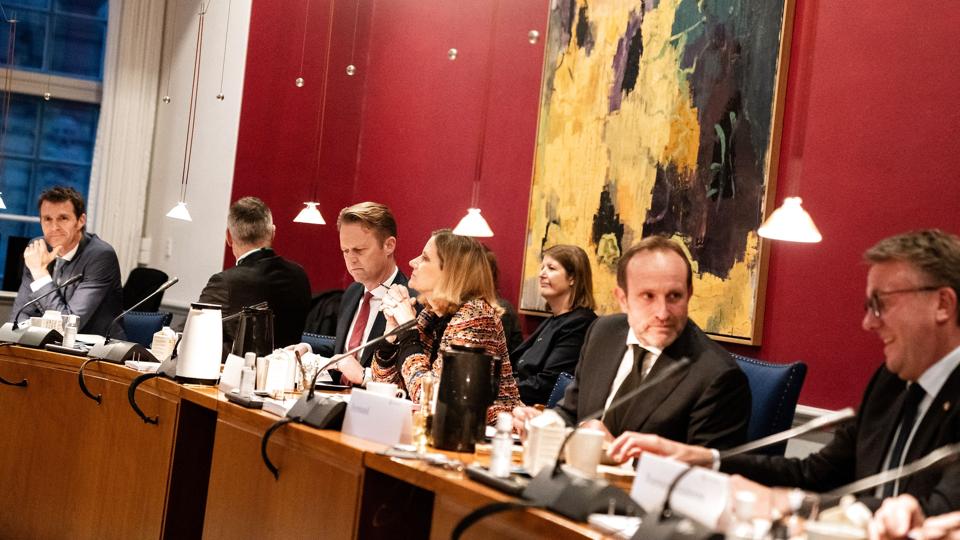 Det Udenrigspolitiske Nævn har onsdag holdt møde. På dagsordenen var missilnedslaget i Polen. <i>Ida Marie Odgaard/Ritzau Scanpix</i>
