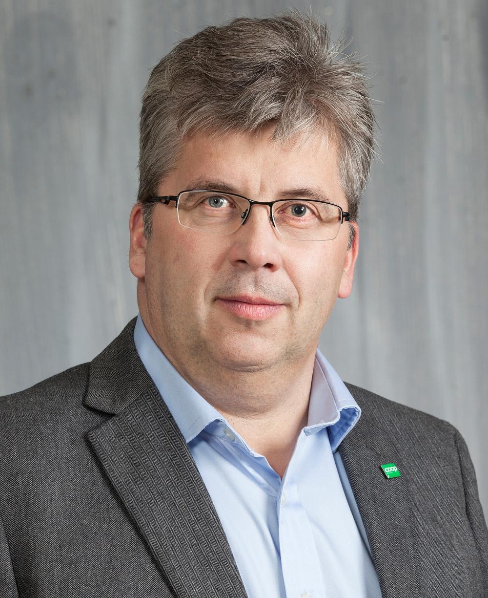 Peter Fjällborg, vd för Coop Norrbotten. 