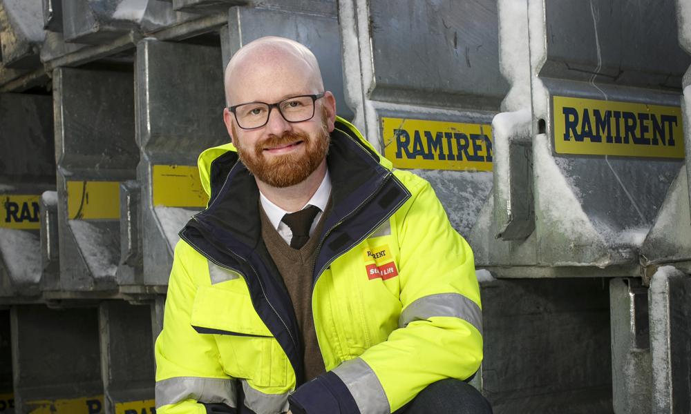 Johan Färm, vd Ramirent. Johan Färm, vd Ramirent.