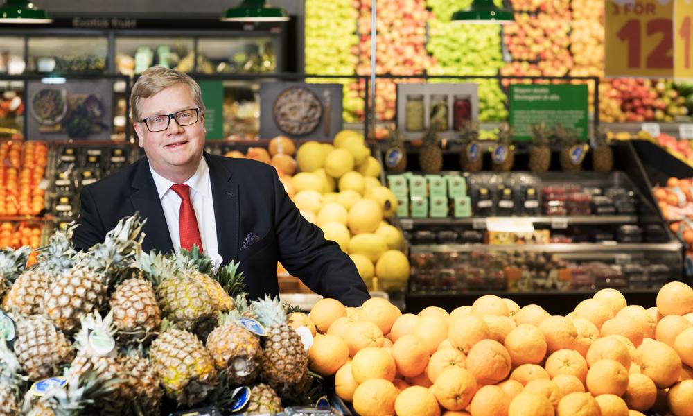 Ronnie Wångdahl, vd för Coop Väst. Ronnie Wångdahl, vd för Coop Väst.