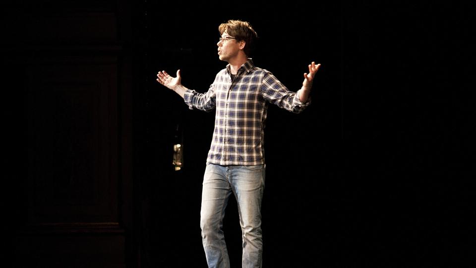 Peter Dyreborg er født i Frederikshavn og er den mest aktive og erfarne poetry slammer i Danmark. <i>pr-foto</i>