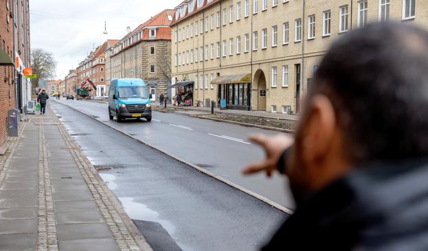 Bydelens handlende og erhvervsdrivende er meget kede af de manglende p-pladser <i>Arkivfoto: Lars Pauli</i>