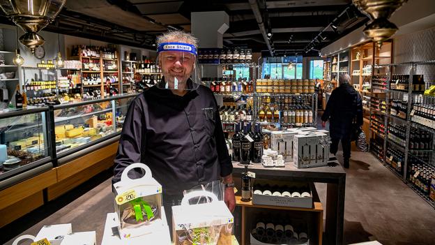 Coronaen og stagnationen i kundernes handel har været hårde ved en vin og delikatessebutik som Prebens Vinhandel og Det smager af Thy. Arkivfoto. <i>Foto: Ole Iversen</i>