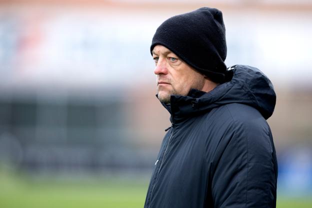 Bo Zinck indkasserede sit første nederlag som Fortuna Hjørring-træner. <i>Foto: Lars Pauli</i>