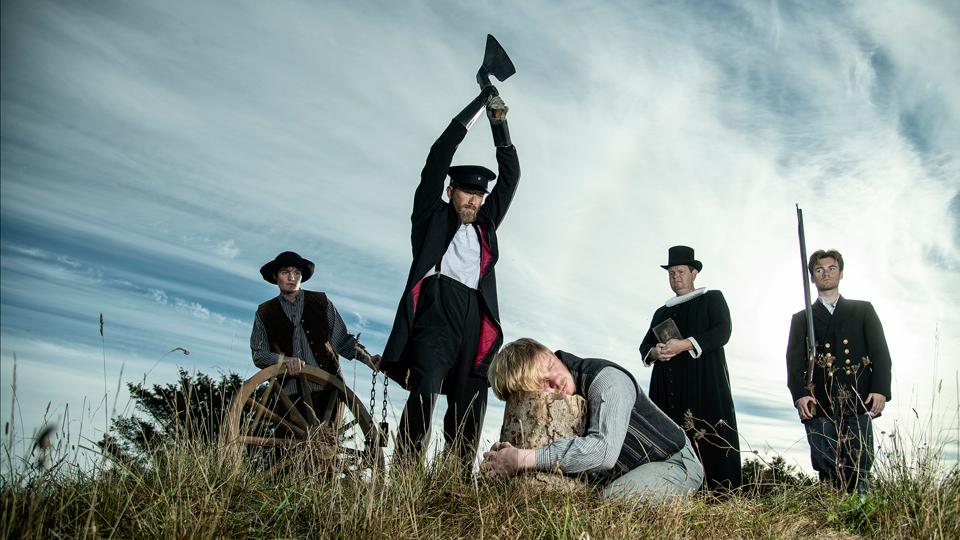Thomas Bisp - rekonstruktion af henrettelsen <i>Privatfoto</i>