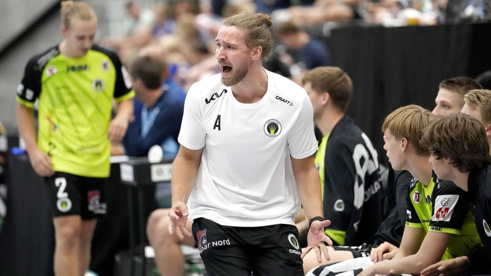 Simon Dahl bliver ny assistent i Aalborg Håndbold. <i>Arkivfoto: Keld Navntoft/Ritzau Scanpix</i>