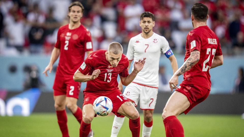 Danmarks næste VM-gruppekamp er på lørdag mod Frankrig. <i>Mads Claus Rasmussen/Ritzau Scanpix</i>