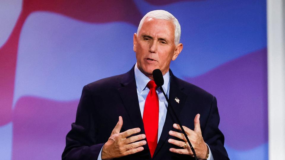 Den tidligere amerikanske vicepræsident Mike Pence har ikke sagt, om han vil lade sig afhøre af Justitsministeriet i sagen mod tidligere præsident Donald Trump i forbindelse med angrebet på Kongressen 6. januar 2021. (Arkivfoto.) <i>Wade Vandervort/Ritzau Scanpix</i>