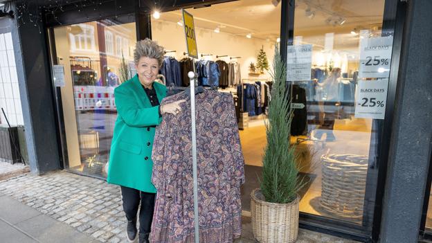 Butiksejer Helle Høyer havde sidste år en pop up-butik i Metropol i Hjørring. <i>Foto: Bente Poder</i>