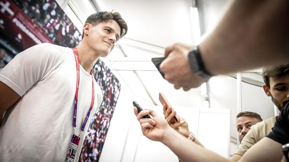 Christian Nørgaard nåede akkurat at blive kampklar igen inden VM-slutrunden. <i>Mads Claus Rasmussen/Ritzau Scanpix</i>