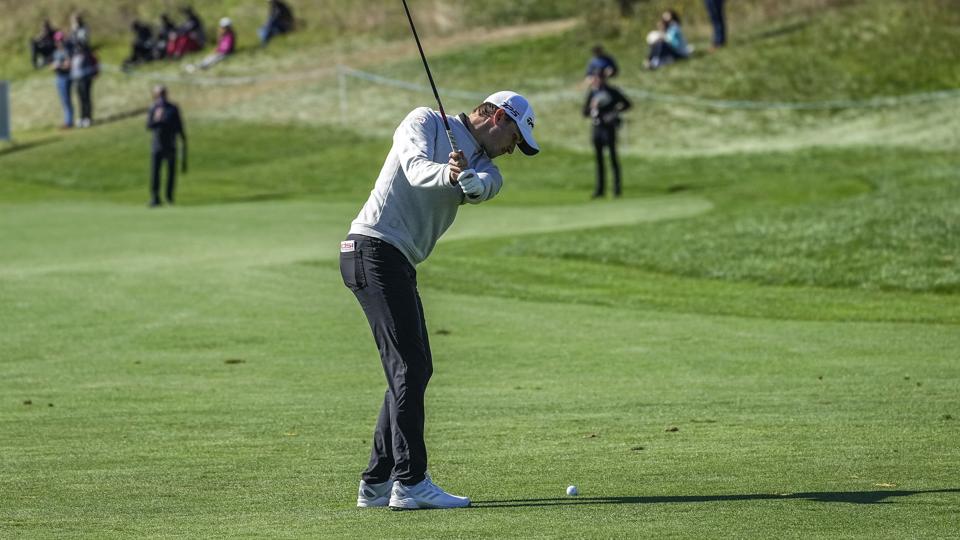 Rasmus Højgaard lavede tre dobbelt bogeys på anden runde i Australian PGA Championship. (Arkivfoto). <i>Michel Euler/Ritzau Scanpix</i>