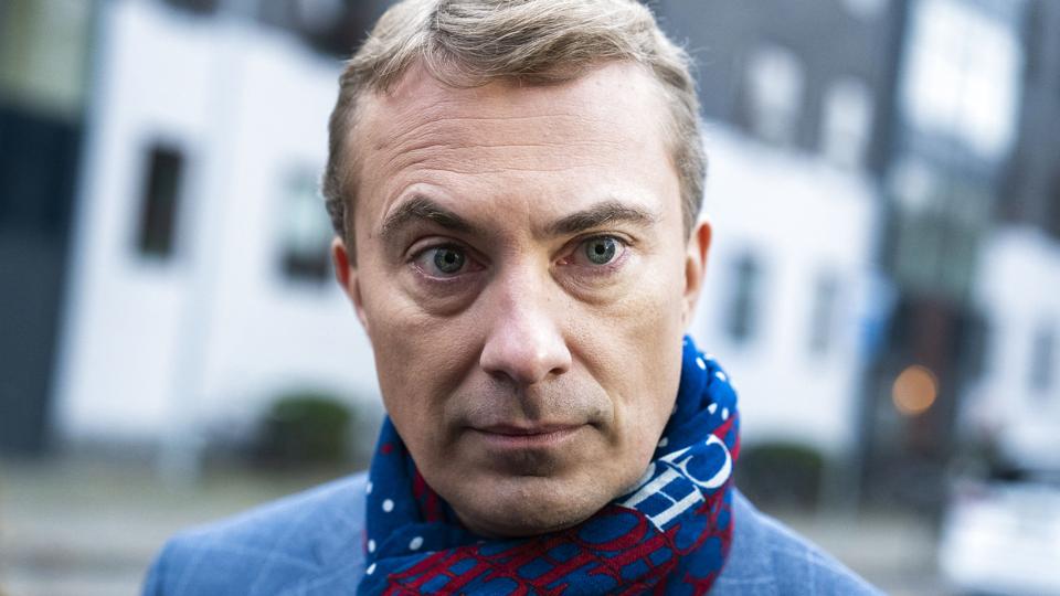 Morten Messerschmidt er ved Retten på Frederiksberg under anklage for at have vildledt EU-systemet og uberettiget fået udbetalt godt 98.000 kroner til Dansk Folkeparti. <i>Martin Sylvest/Ritzau Scanpix</i>