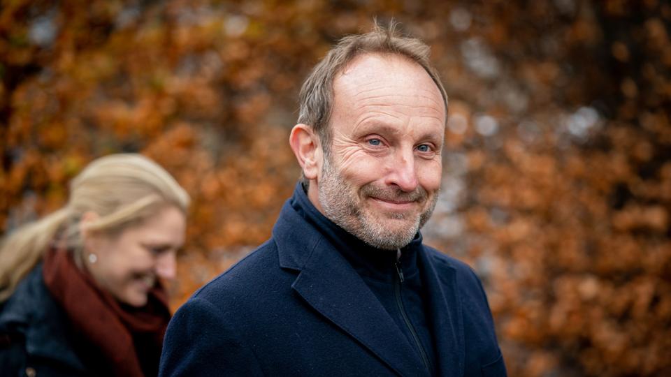De Radikales politiske leder, Martin Lidegaard, var fredag igen på Marienborg til forhandlinger om en regering. Arkivfoto. <i>Ida Marie Odgaard/Ritzau Scanpix</i>