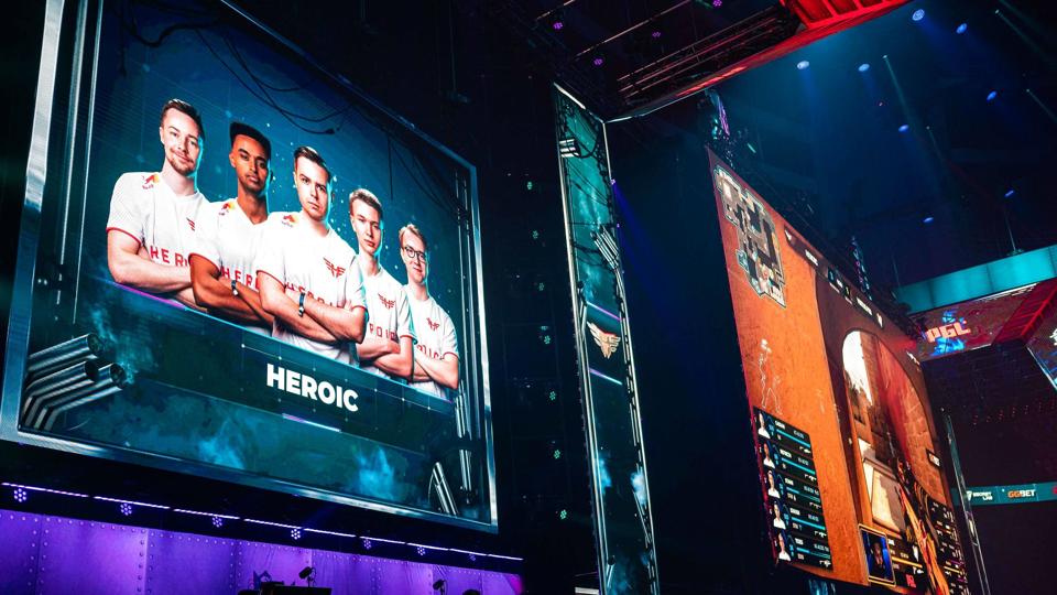 Heroic møder lørdag amerikanske Liquid i semifinalen i Royal Arena i København. (Arkivfoto). <i>Jonathan Nackstrand/Ritzau Scanpix</i>