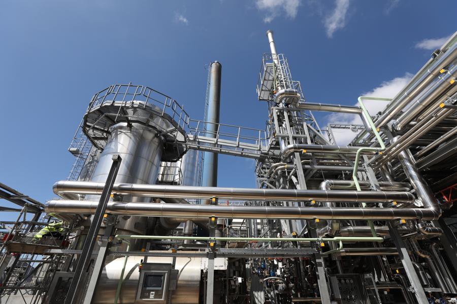 Det nye Avista Oil raffinaderi i Kalundborg er 'state-of-the-art' efter en storbrand i 2020. Foto: PR Det nye Avista Oil raffinaderi i Kalundborg er 'state-of-the-art' efter en storbrand i 2020. Foto: PR