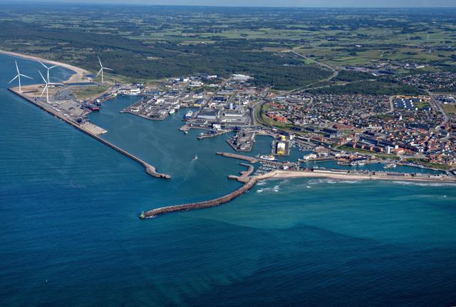 Hirtshals Havn bliver udskibningshavn for CO2, der skal lagres i tomme oliefelter i Nordsøen