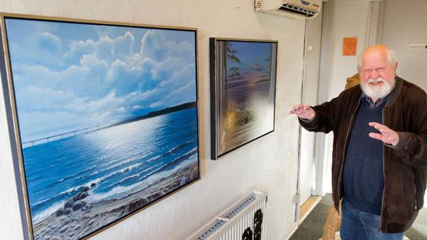 - Det er magisk realisme ved Sallingsund, siger Niels Otto Degn om hollandske Roelof de Roo, som Galleri 2132 har i sin kunstnerportefølje.