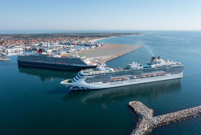 49 anløb modtog Skagen Havn i 2022. Fem flere end i rekordåret 2018 <i>Foto: Cruise Skagen</i>