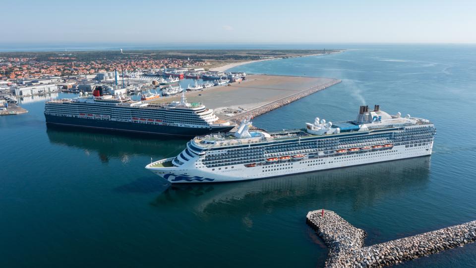 49 anløb modtog Skagen Havn i 2022. Fem flere end i rekordåret 2018 <i>Foto: Cruise Skagen</i>