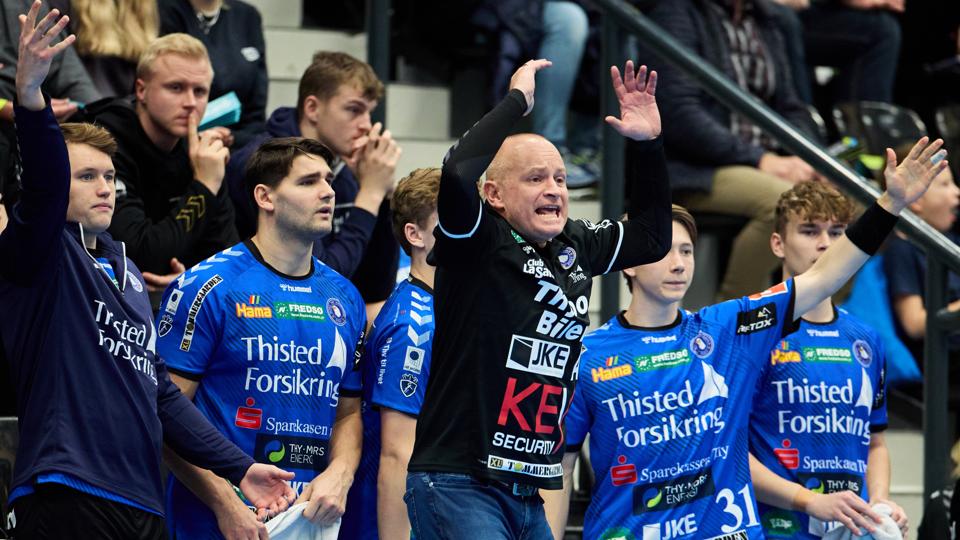 Mors-Thy Håndbold skal forsøge at kvalificere sig til Final4, men så skal Skjern besejres. <i>Arkivfoto: Henrik Bo</i>