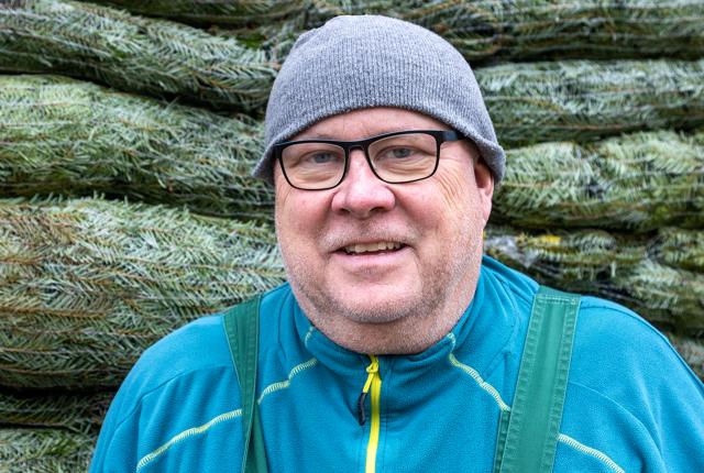 Per Nielsen Kaas har leveret 1.000 juletræer til julemandens hjemland.