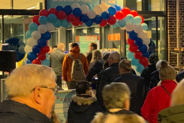 Den nye Aldi på Skagensvej åbnede fredag 2. december.