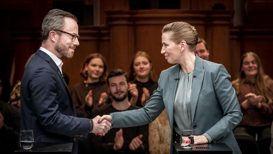 Mette Frederiksen (S) og Jakob Ellemann-Jensen (V). <i>Arkivfoto: Mads Claus Rasmussen/Ritzau Scanpix</i>