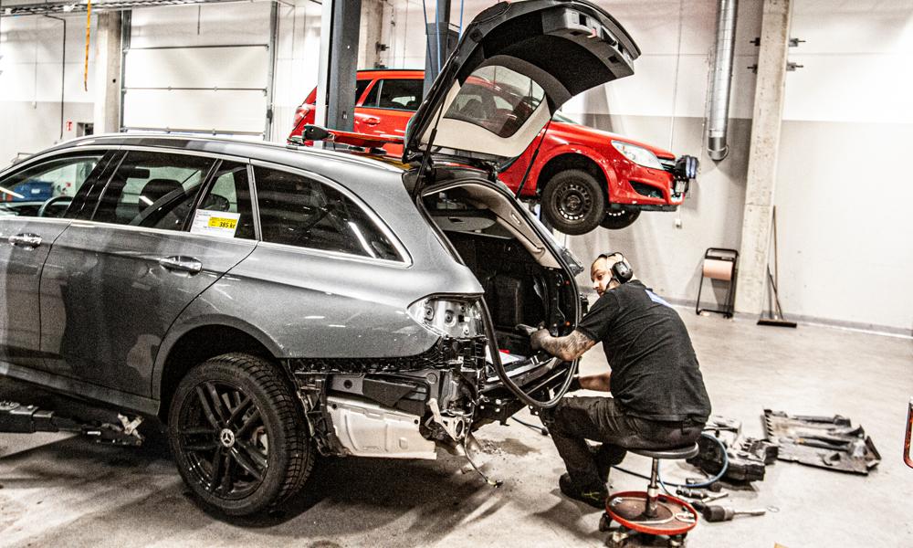 TL Motor i Västervik har en väldigt rymlig verkstad. TL Motor i Västervik har en väldigt rymlig verkstad.