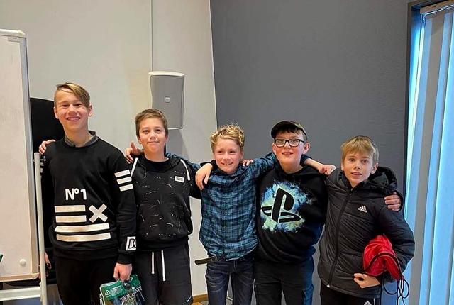 De fem seje knægte fra Torslev Skole gik hele vejen, og nu venter den regionale konkurrence i Aalborg den 11. januar.