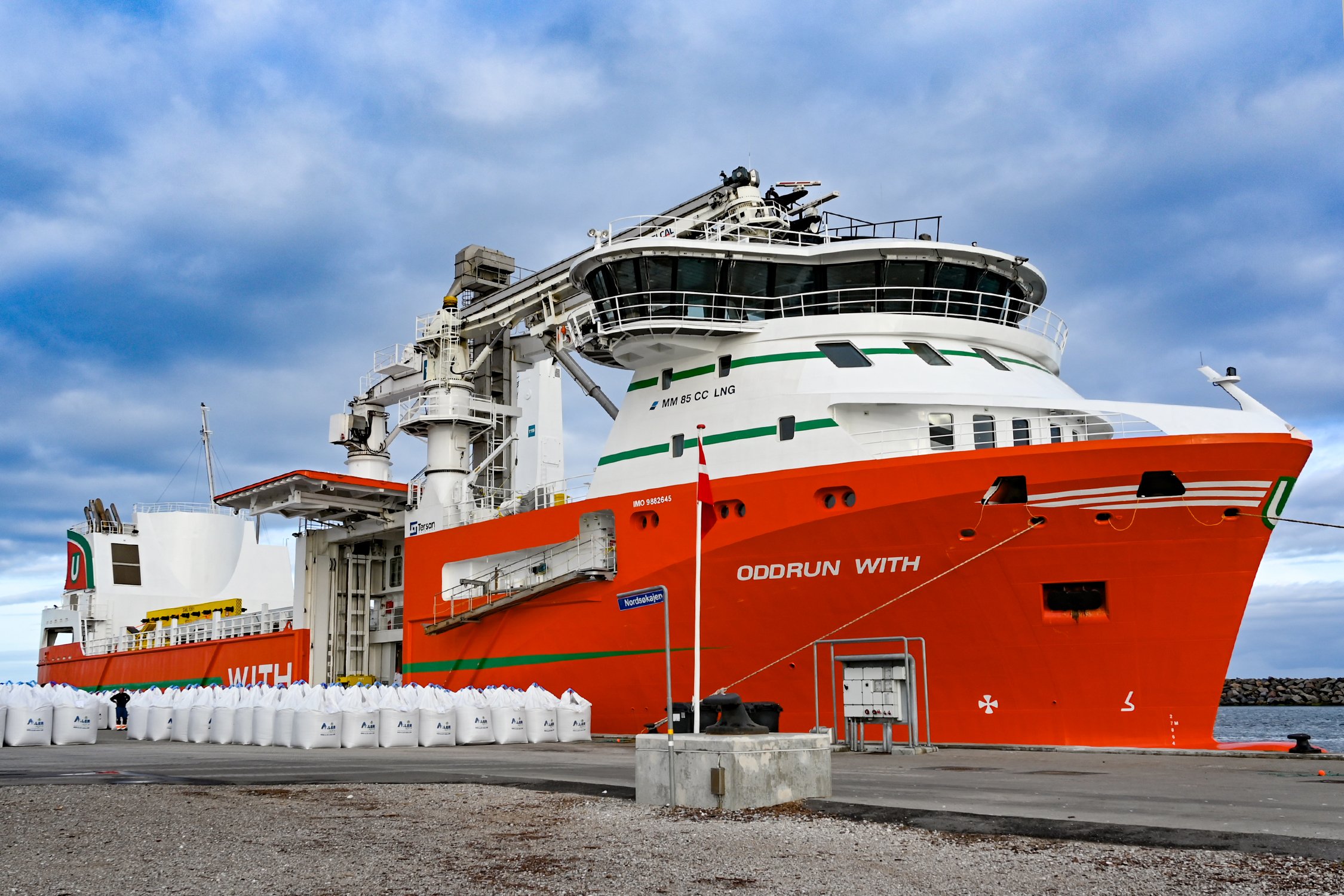 Så er der gang i forretningen: Nordjysk havn får ny rute til Norge