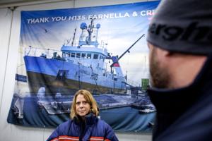 Farvel, men ikke på gensyn: Vemodig afsked med britisk trawler