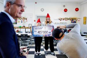 Salg af Tinka-huer giver kæmpedonation til julemærkehjem