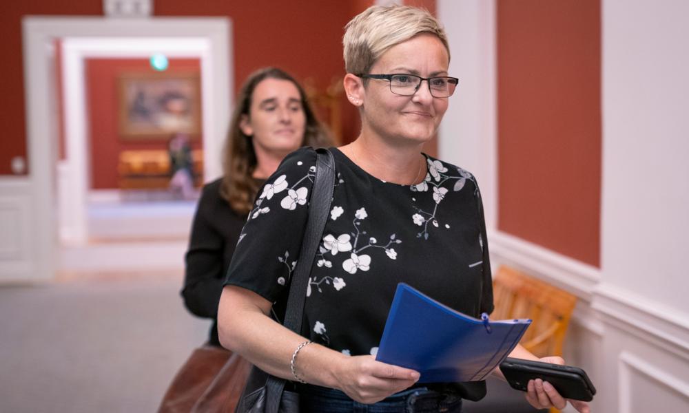 Tidligere børne- og undervisningsminister Pernille Rosenkrantz-Theil (S). Nu social- og boligminister. Tidligere børne- og undervisningsminister Pernille Rosenkrantz-Theil (S). Nu social- og boligminister.